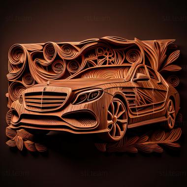 3D model Mercedes Benz W222 (STL)